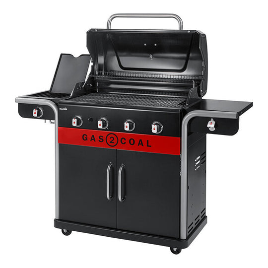 Barbecue hybride gaz et charbon Gas2Coal 440 Char-Broil — photo produit