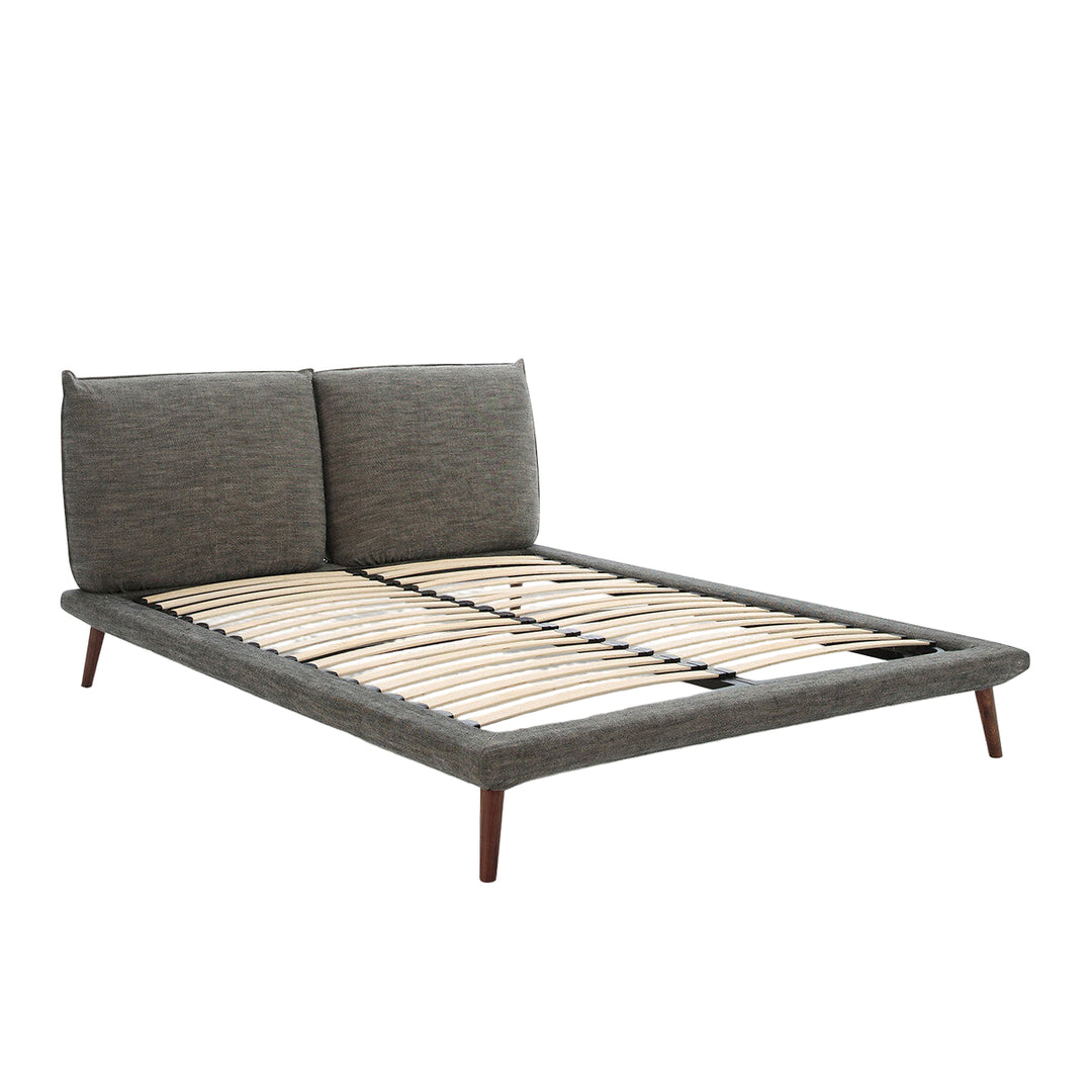 Lit en lin avec sommier 160x200cm, Aurore design E. Gallina AM.PM