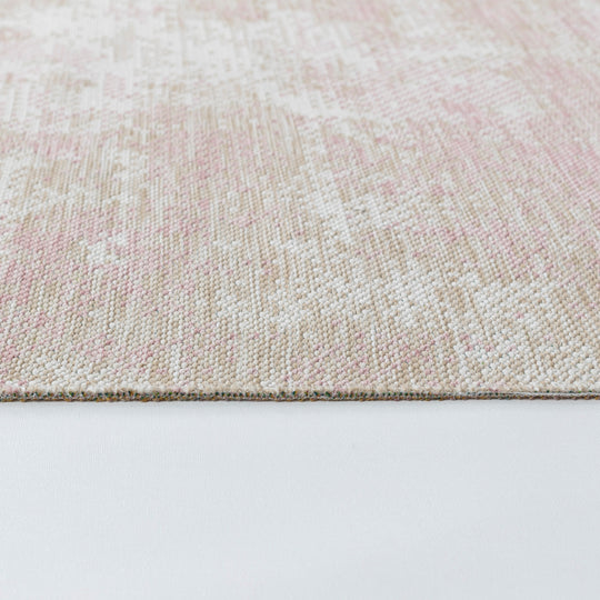 Tapis d'Extérieur/Intérieur Moderne Beige/Mauve Comal