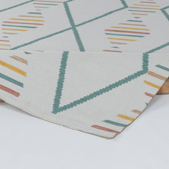 DAURA Tapis d'Extérieur/Intérieur Moderne Multicolore/Jaune Moutarde 200x275