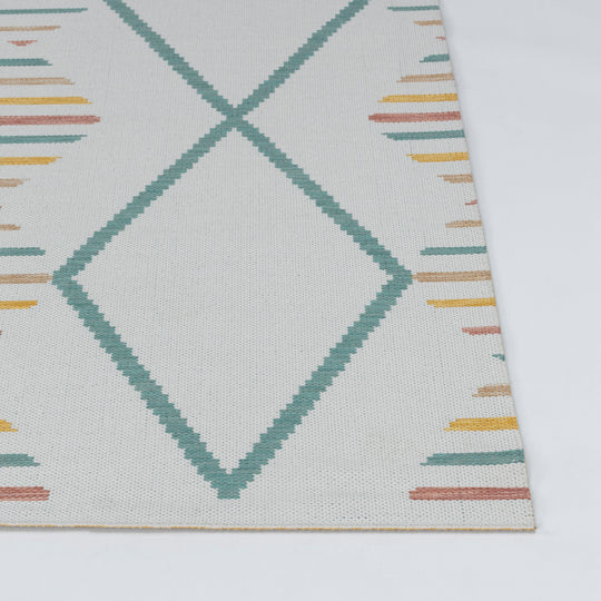 DAURA Tapis d'Extérieur/Intérieur Moderne Multicolore/Jaune Moutarde 200x275