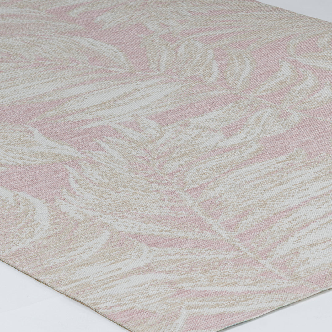 Tapis d'Extérieur/Intérieur Bohème Beige/Mauve