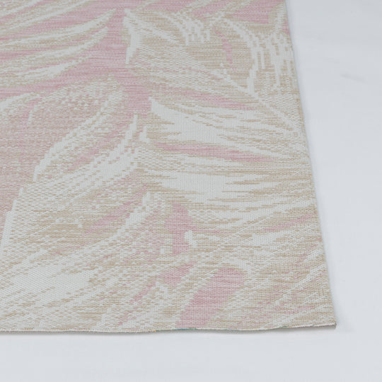Tapis d'Extérieur/Intérieur Bohème Beige/Mauve