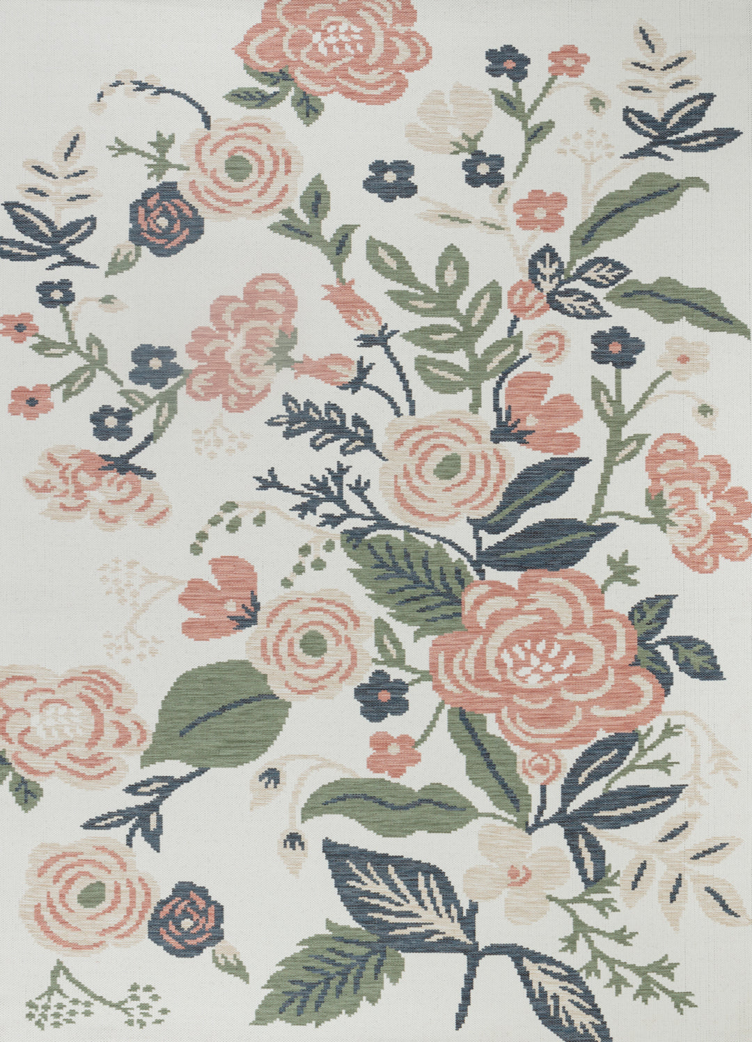 Tapis d'Extérieur/Intérieur Multicolore/Vert Jammu