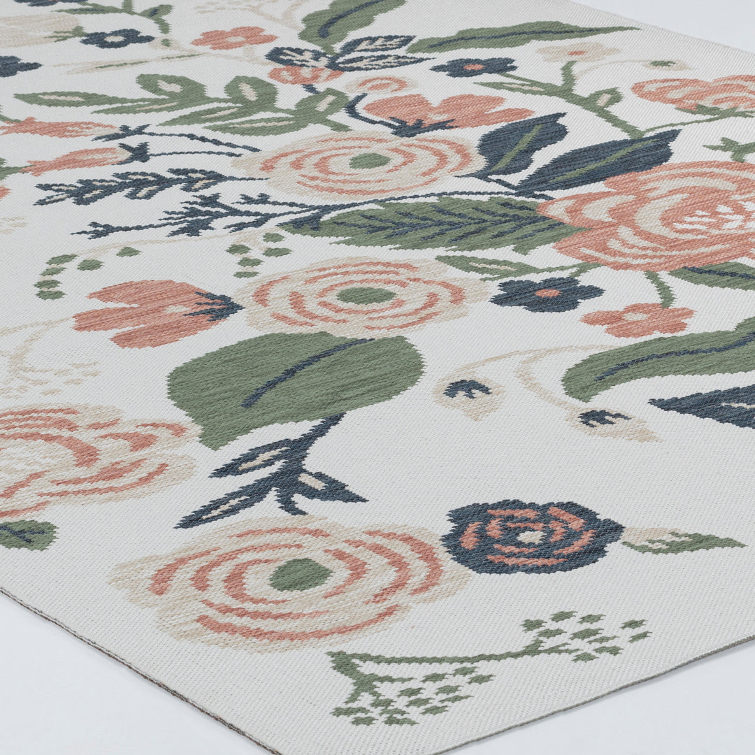 Tapis d'Extérieur/Intérieur Multicolore/Vert Jammu