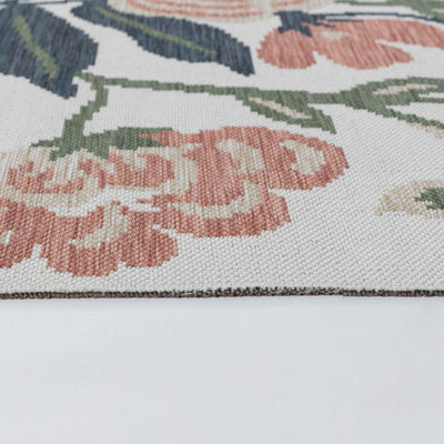 Tapis d'Extérieur/Intérieur Multicolore/Vert Jammu