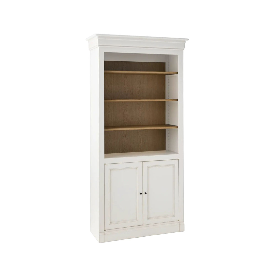 Bibliothèque CAMIF Embellie bois massif 2 portes