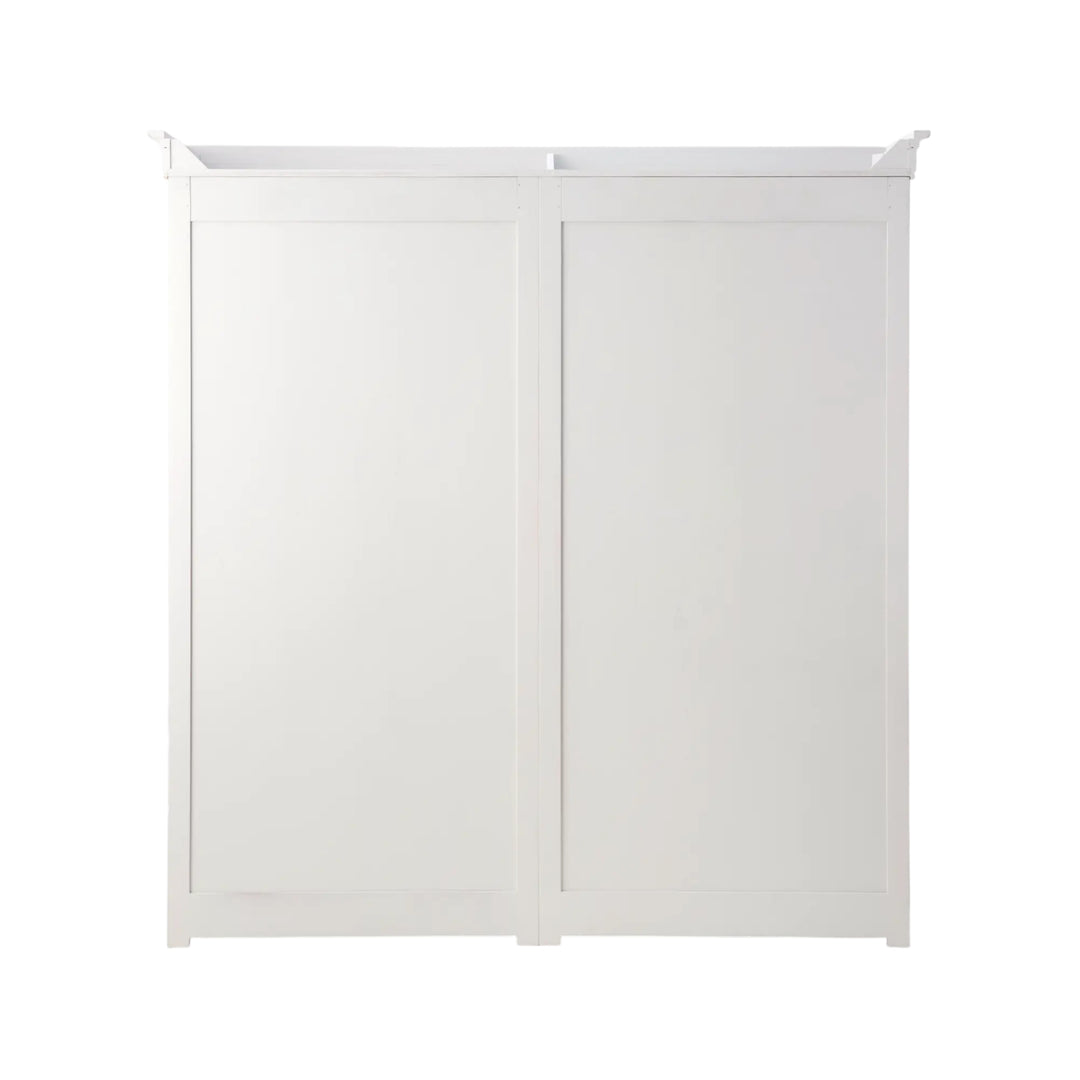 Bibliothèque CAMIF Embellie bois massif 4 portes