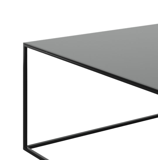 Table basse LA REDOUTE Romy en métal acier carrée