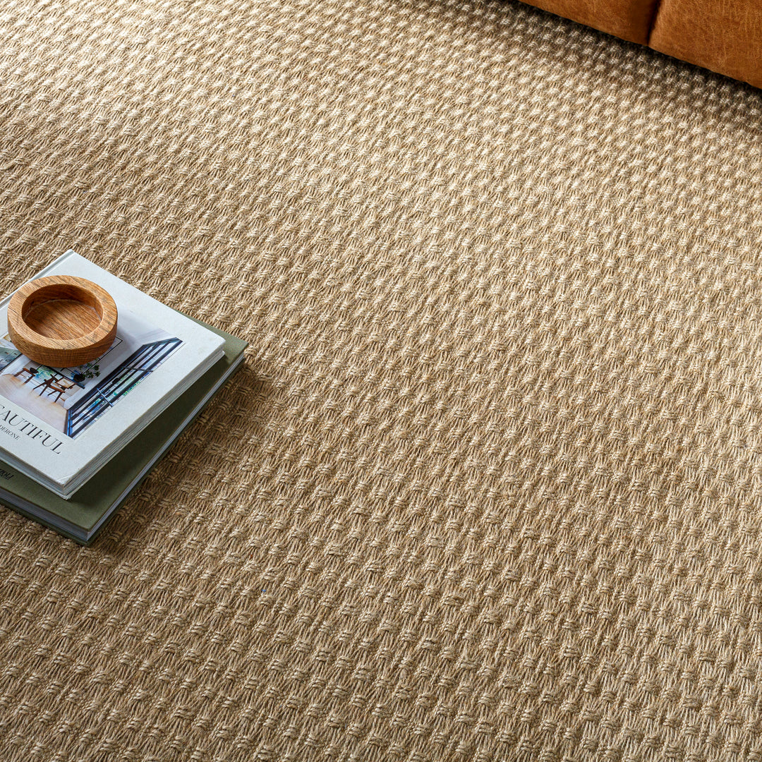 Becki Owens x Surya Tapis Bohème en Jute Marron Clair  Eutin