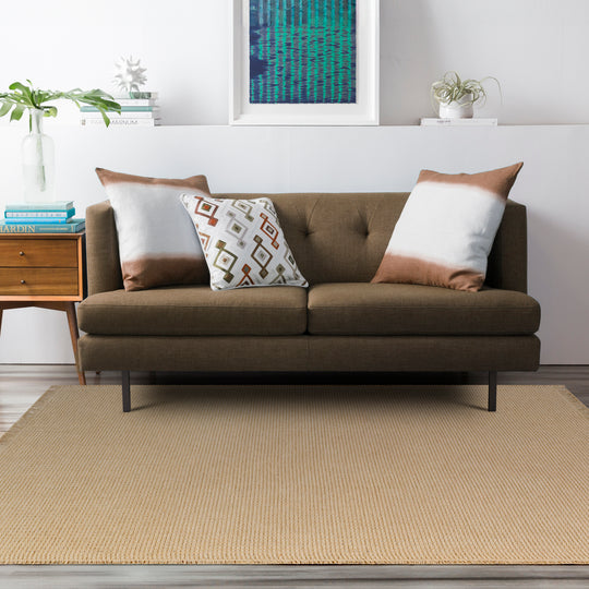 Becki Owens x Surya Tapis Bohème en Jute Marron Clair  Levin