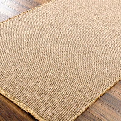 Becki Owens x Surya Tapis en Jute Marron Clair/Brun Clair Levin