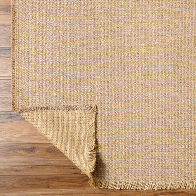 Becki Owens x Surya Tapis en Jute Marron Clair/Brun Clair Levin