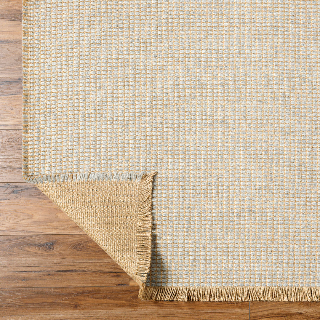 Becki Owens x Surya Tapis de Couloir en Jute Marron Clair/Gris Levin