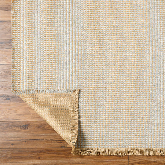 Becki Owens x Surya Tapis de Couloir en Jute Marron Clair/Gris Levin