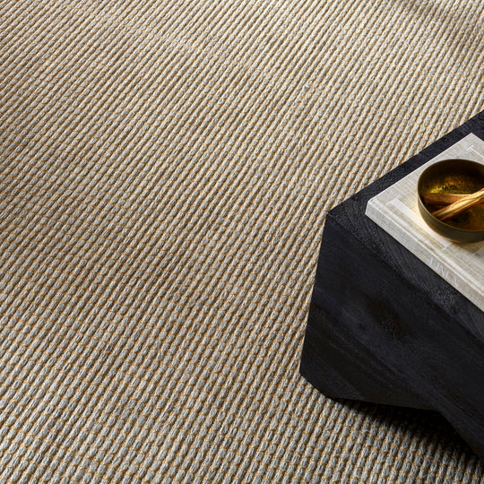 Becki Owens x Surya Tapis de Couloir en Jute Marron Clair/Gris Levin