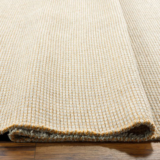 Becki Owens x Surya Tapis de Couloir en Jute Marron Clair/Gris Levin