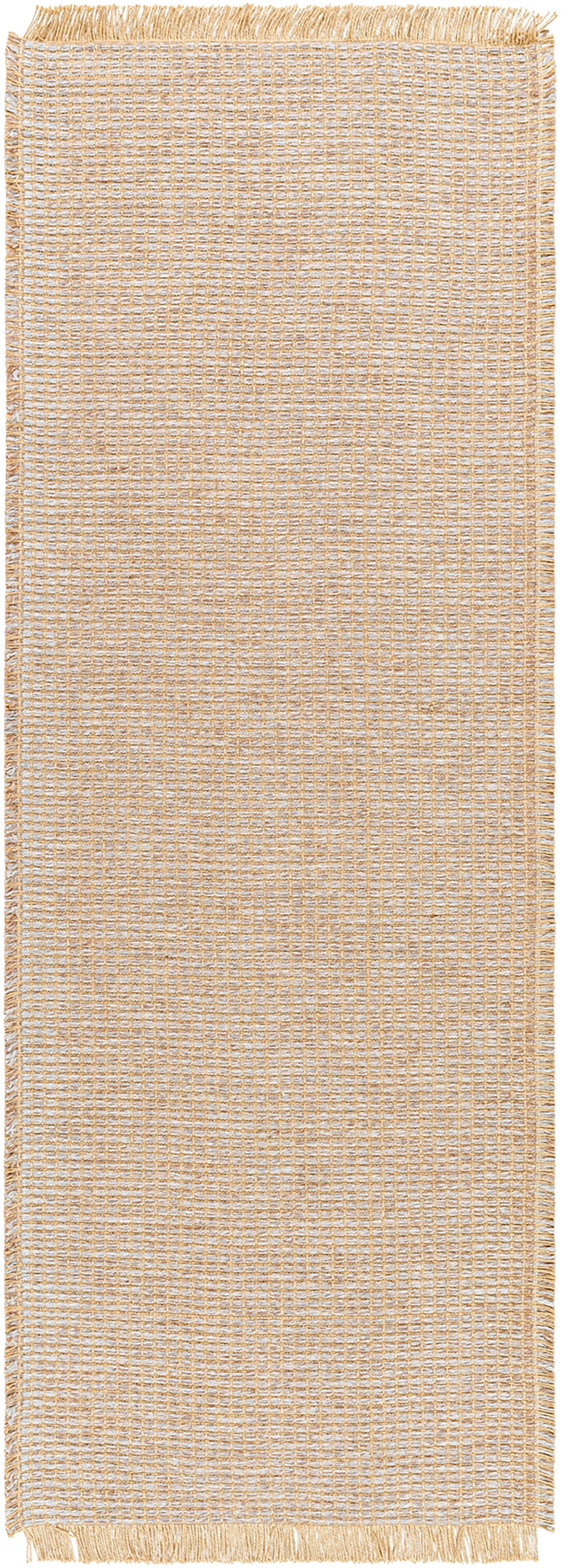 cki Owens x Surya Tapis de Couloir en Jute Marron/Brun/Gris Levin