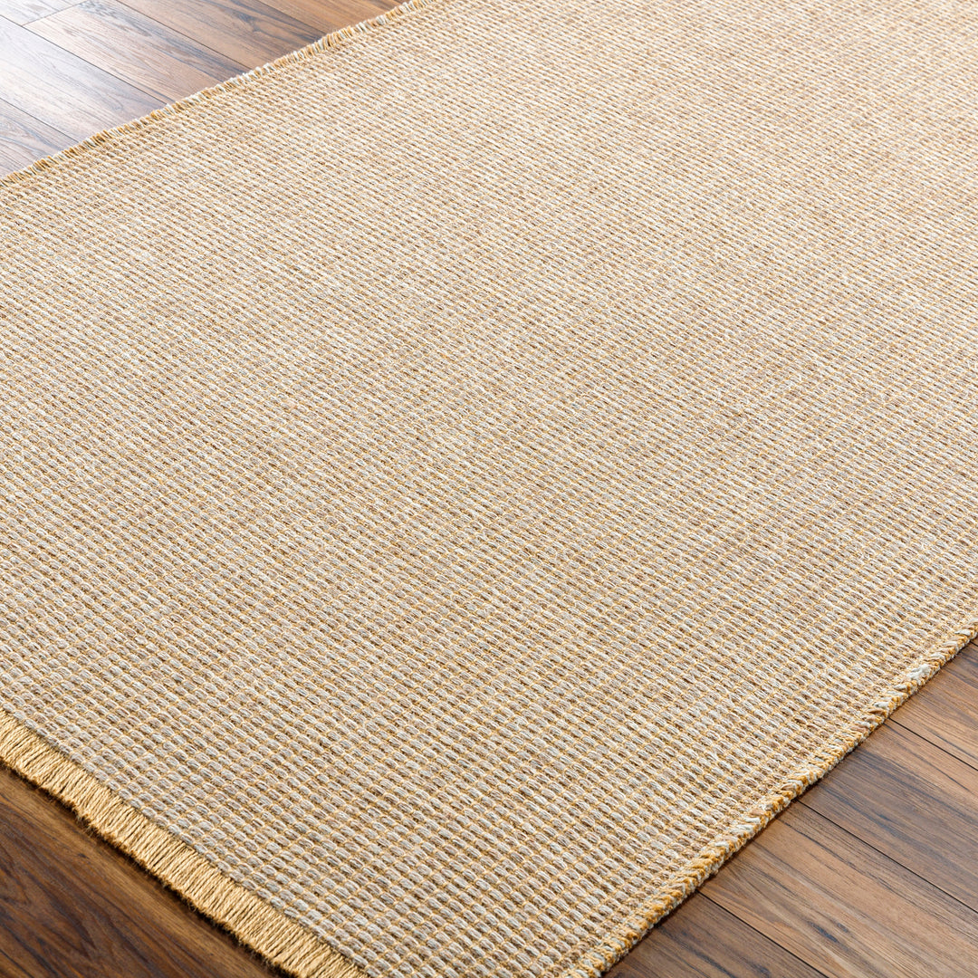 cki Owens x Surya Tapis de Couloir en Jute Marron/Brun/Gris Levin