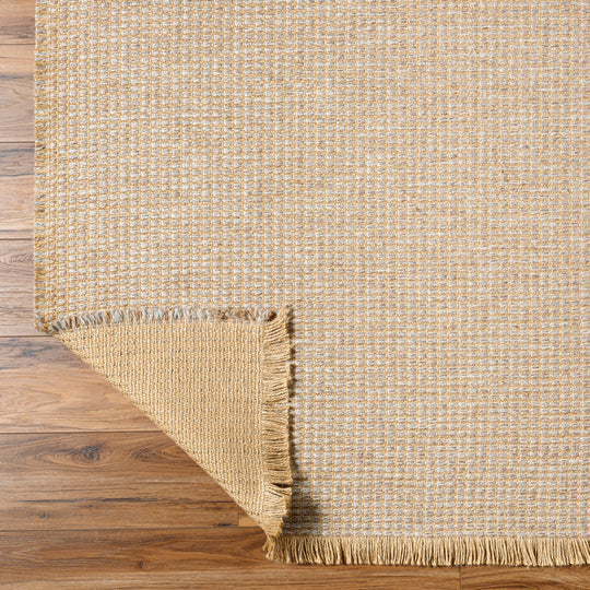 cki Owens x Surya Tapis de Couloir en Jute Marron/Brun/Gris Levin