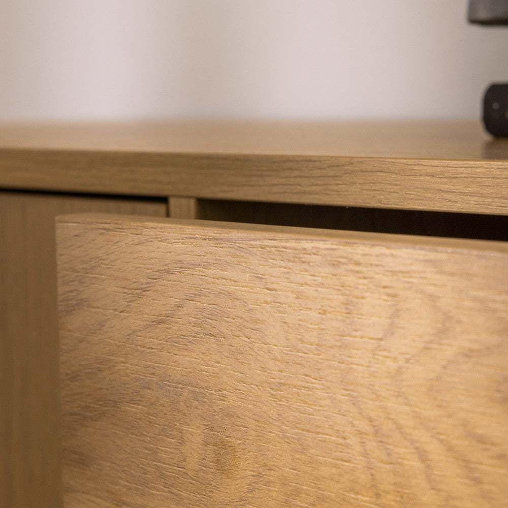 Buffet SINCE 2 portes, 3 tiroirs en bois L180cm Drawer