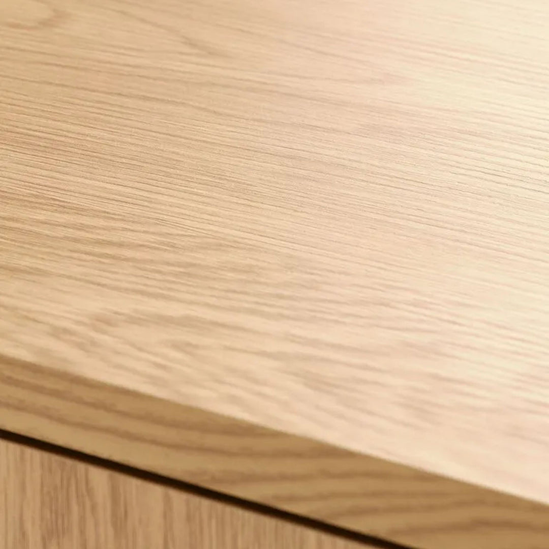 Buffet JYSK Alsted 3 portes coloris chêne naturel