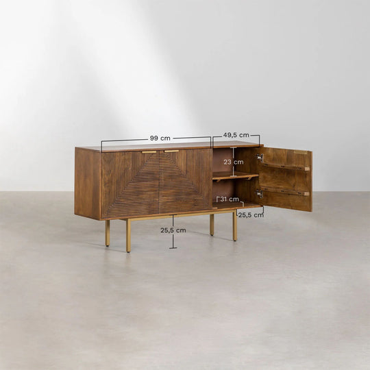 Buffet SKLUM Baty en bois de manguier