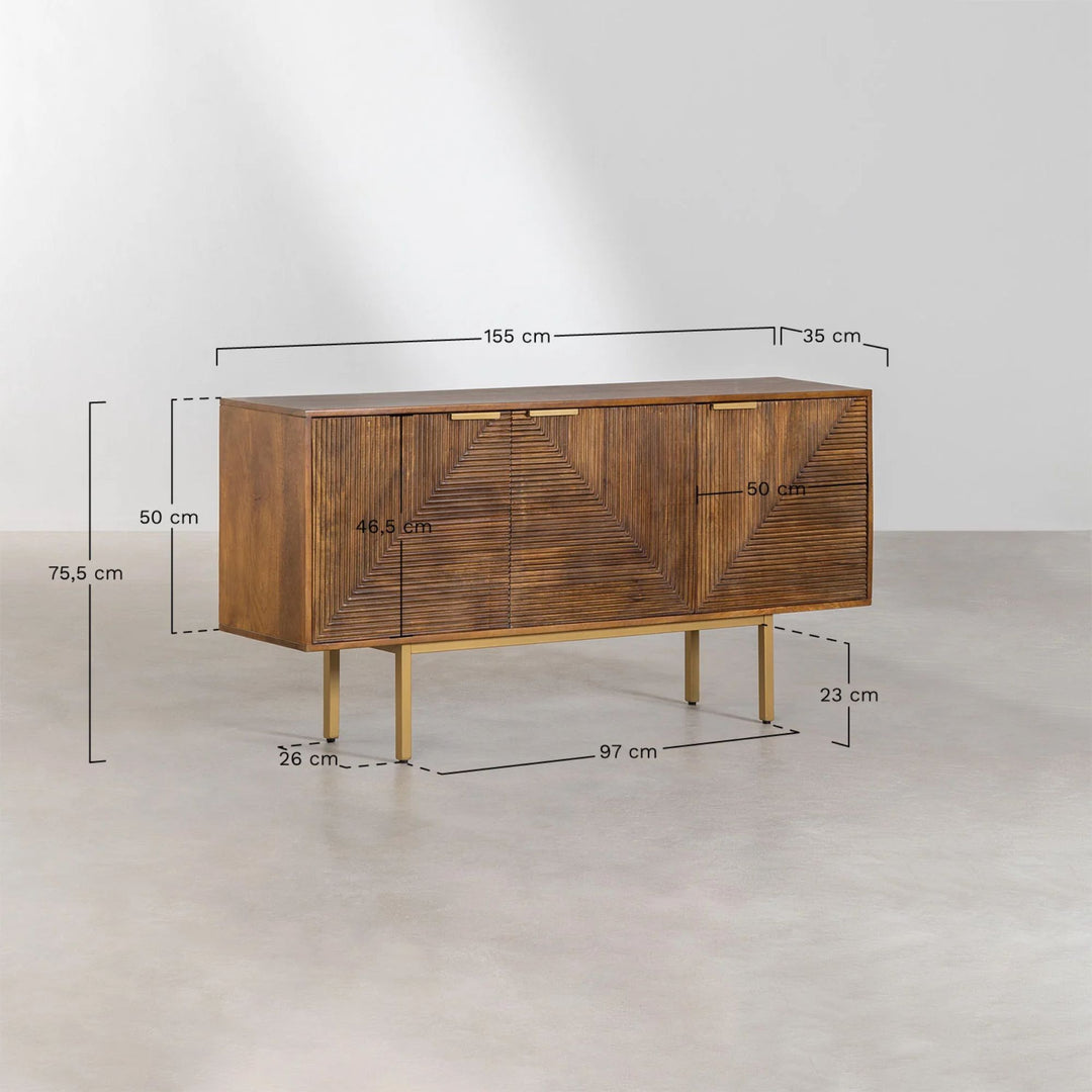 Buffet SKLUM Baty en bois de manguier