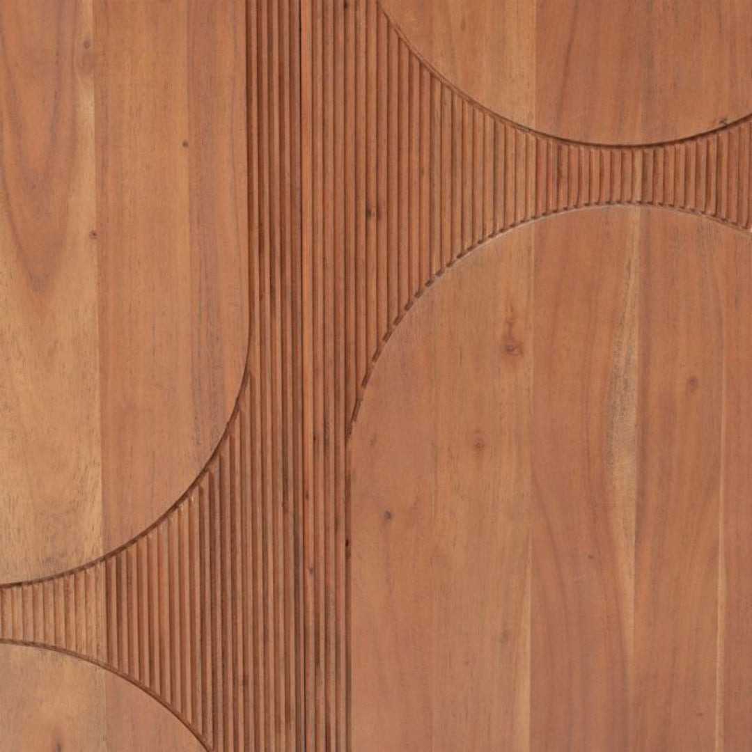 Buffet ATMOSPHERA NANDA 3 portes bois massif jamais utilisé