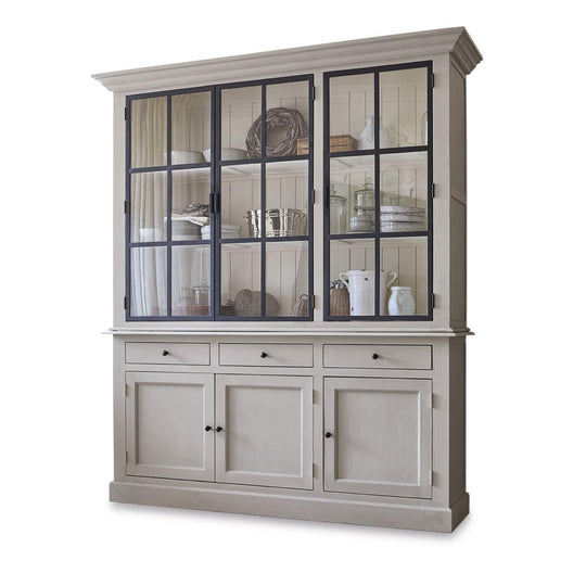 Buffet LOBERON Thilot gris et noir — photo produit