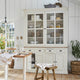 Buffet LOBERON Morningside en bois massif blanc fabrication main — photo produit
