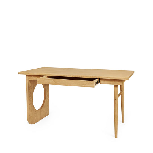 Bureau design en bois 1 tiroir DRAWER