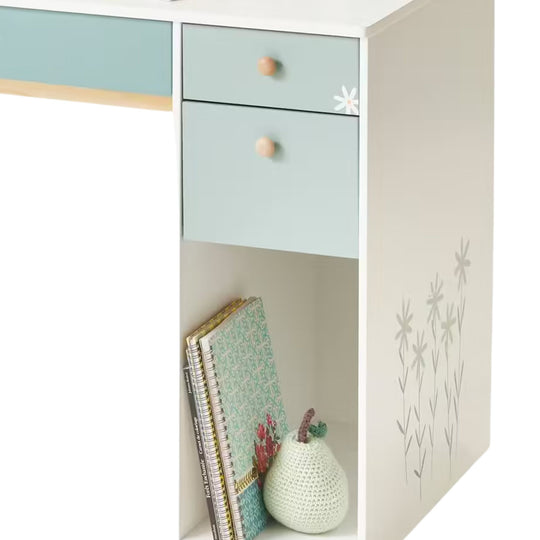Bureau enfant VERTBAUDET Marguerite vert sauge