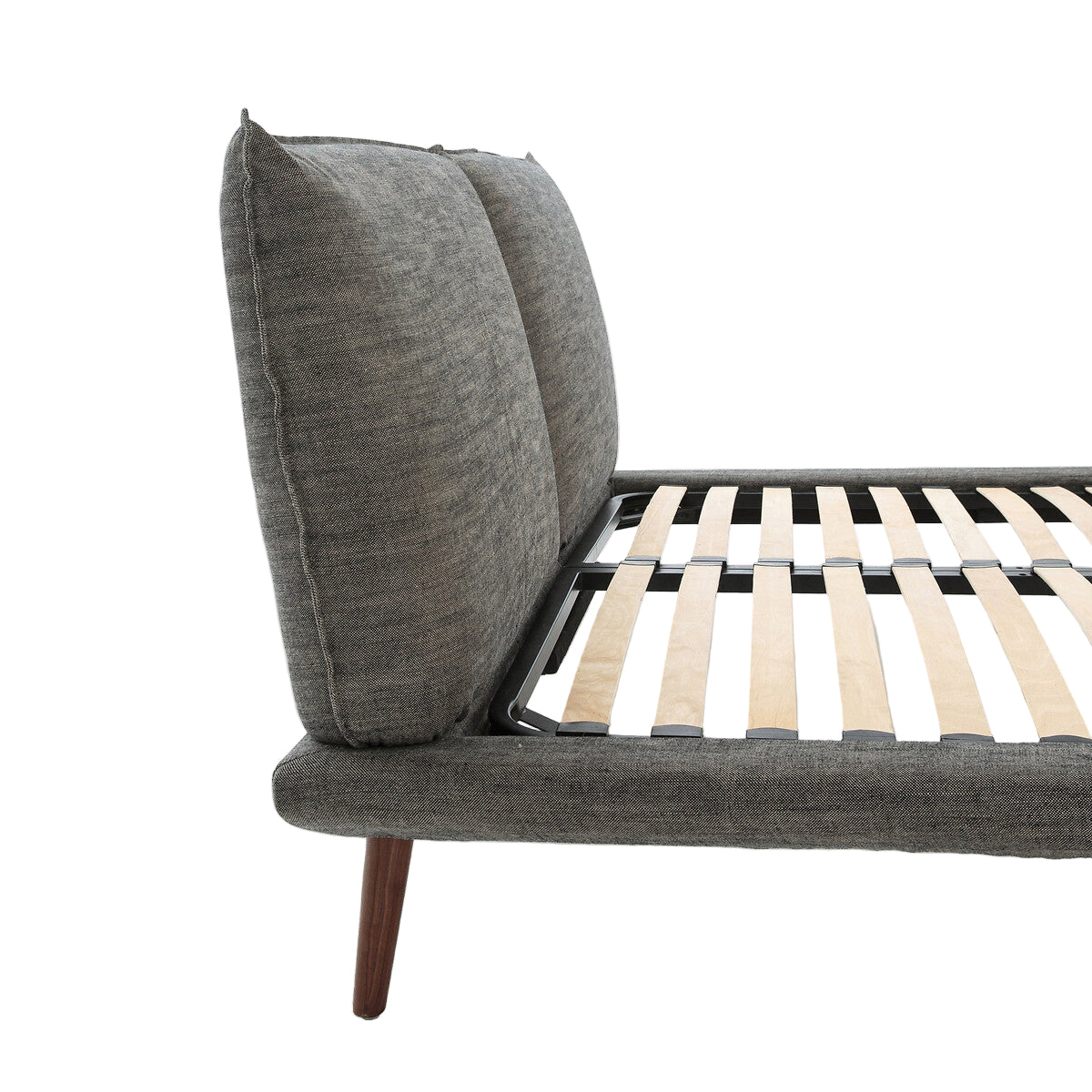 Lit en lin avec sommier 160x200cm, Aurore design E. Gallina AM.PM