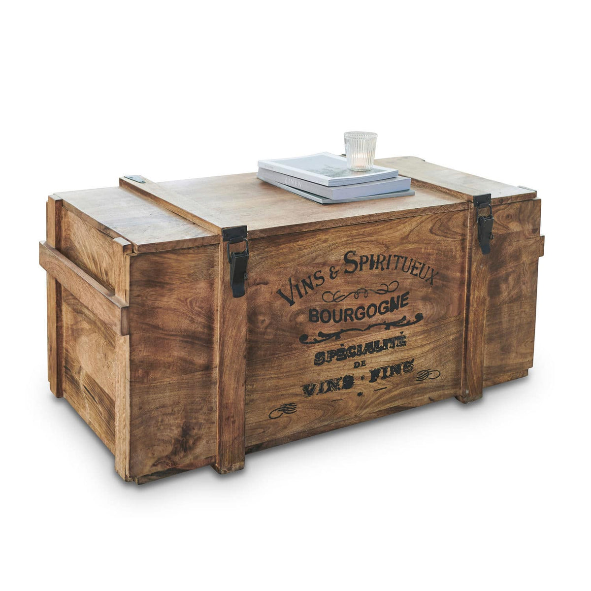 Coffre en bois LOBERON Eskeny — photo produit
