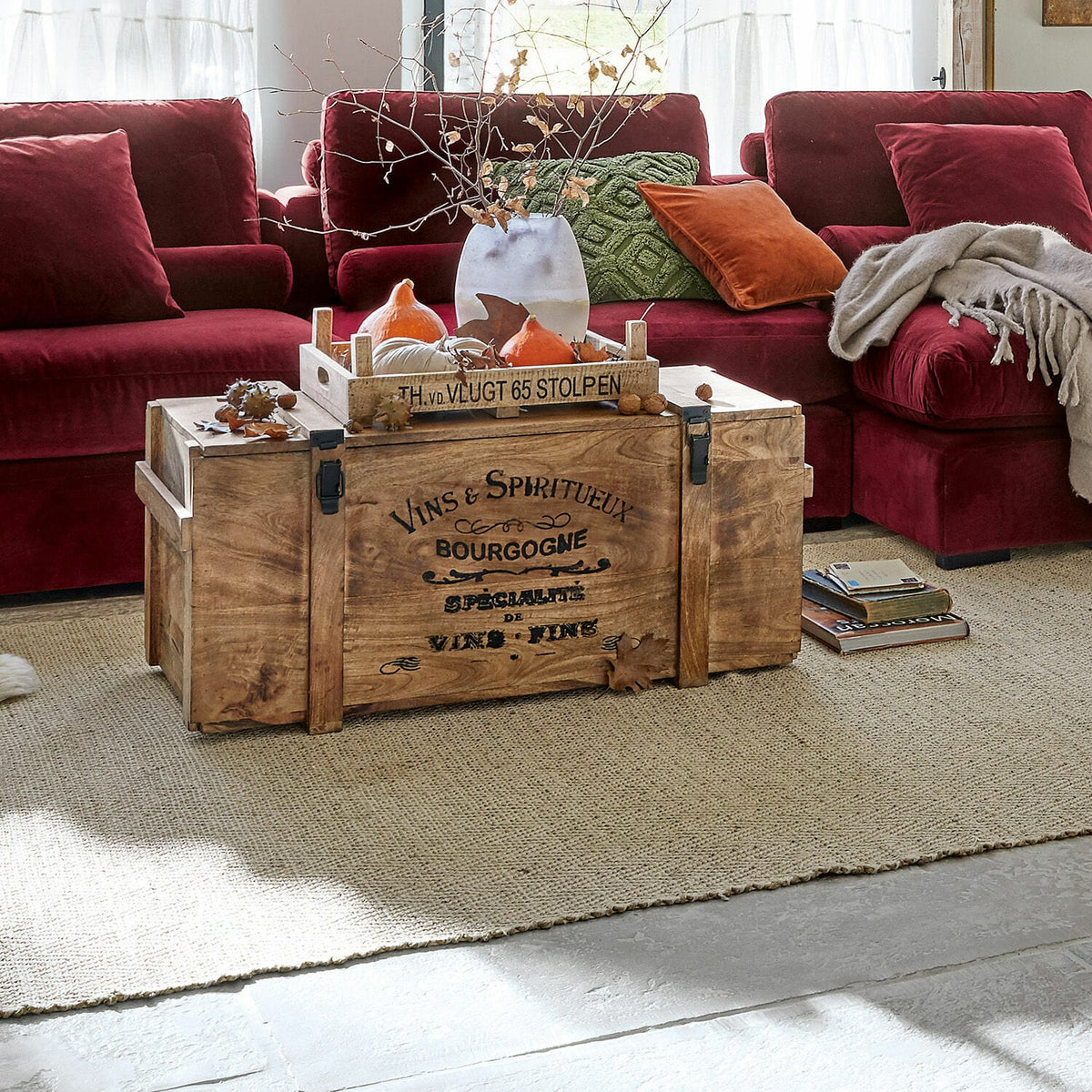 Coffre en bois LOBERON Eskeny — photo produit