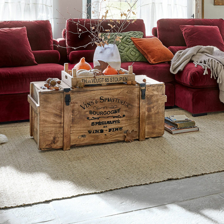 Coffre en bois LOBERON Eskeny
