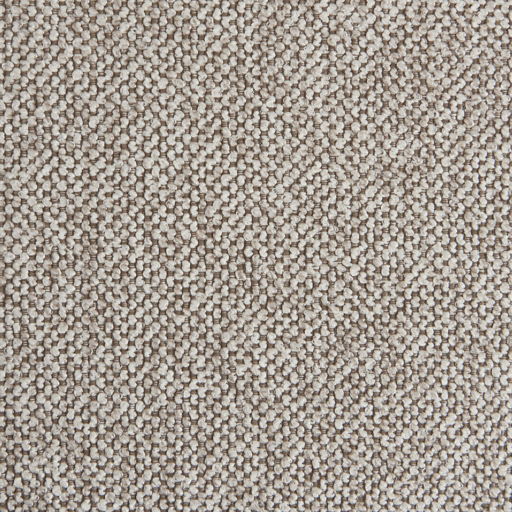 Canapé fixe DRAWER Lisa 3 places en tissu beige chiné
