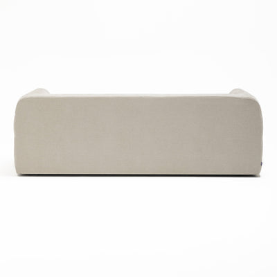 Canapé DRAWER droit 4 places en tissu à effet capitonné NAOS