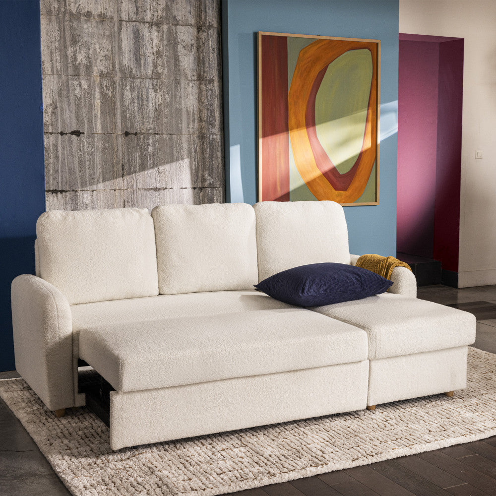 Canapé d'angle réversible DRAWER 3 places - MATERA