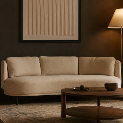 Canapé bouclette, Aro La Redoute Interieurs