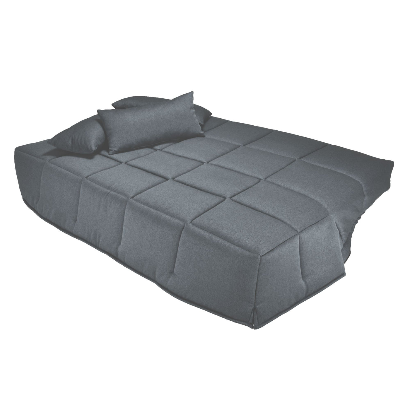 Canapé clic-clac LES TENDANCES Balkoa avec rangement matelas Bultex 15 cm