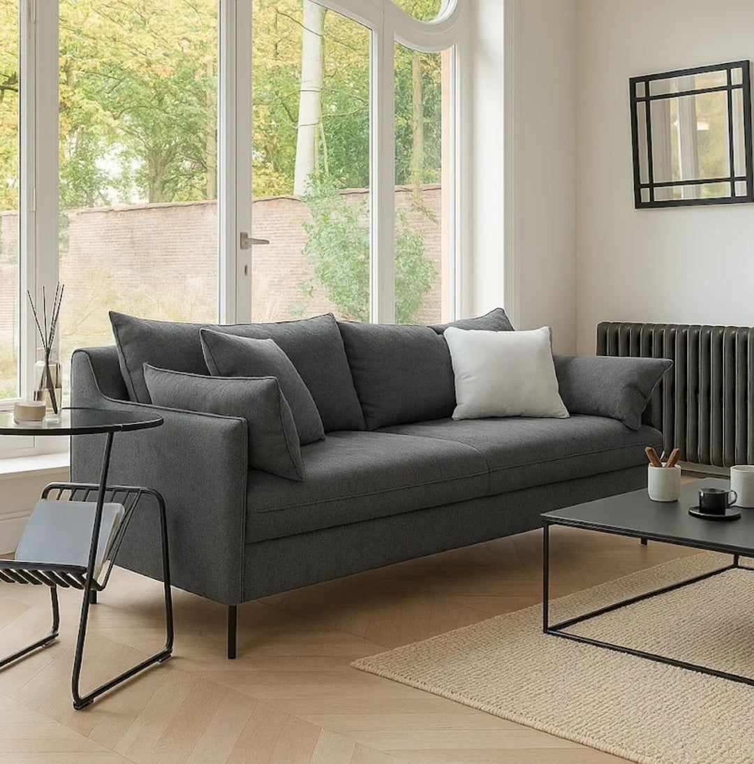 Canapé convertible ATMOSPHERA Maple 3 places Gris