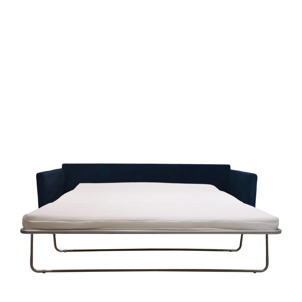 Canapé convertible Drawer Villabon 4 places en velours bleu marine
