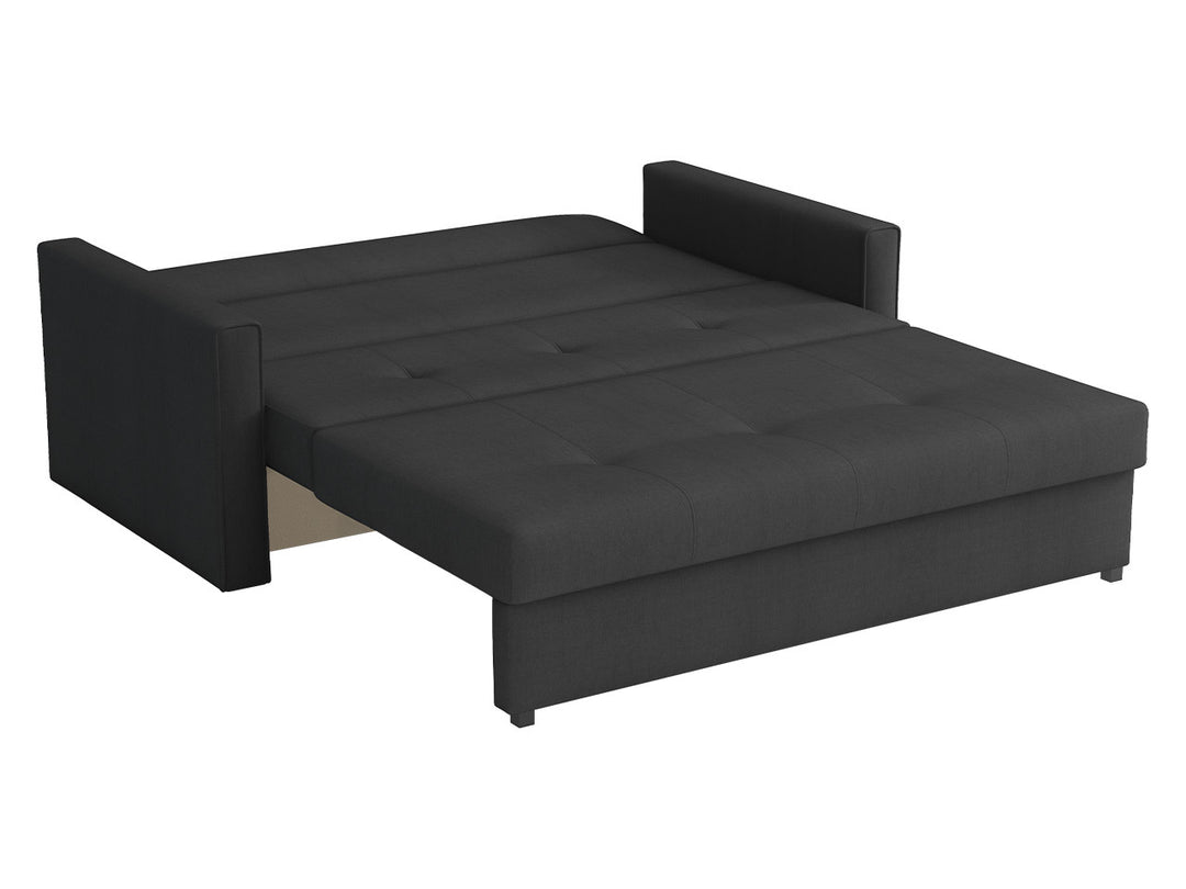 Canapé convertible 2 places marron MOBILIER 1 Columbus 106 (Manila 05)