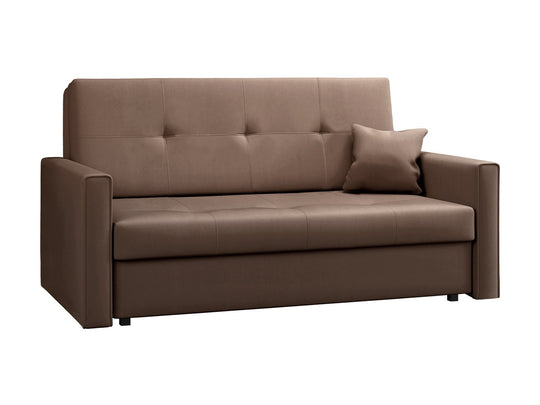 Canapé convertible 2 places marron MOBILIER 1 Columbus 106 (Manila 05)