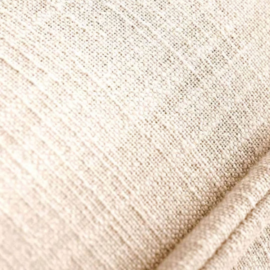 Canapé convertible KIPLI Folia 4 places en coton écru