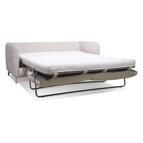 Canapé convertible MAISON SIMON SIMONE Metz 2 places en velours gris