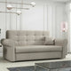 Canapé convertible 2 places beige MOBILIER 1 Columbus 129 (Mono 232)