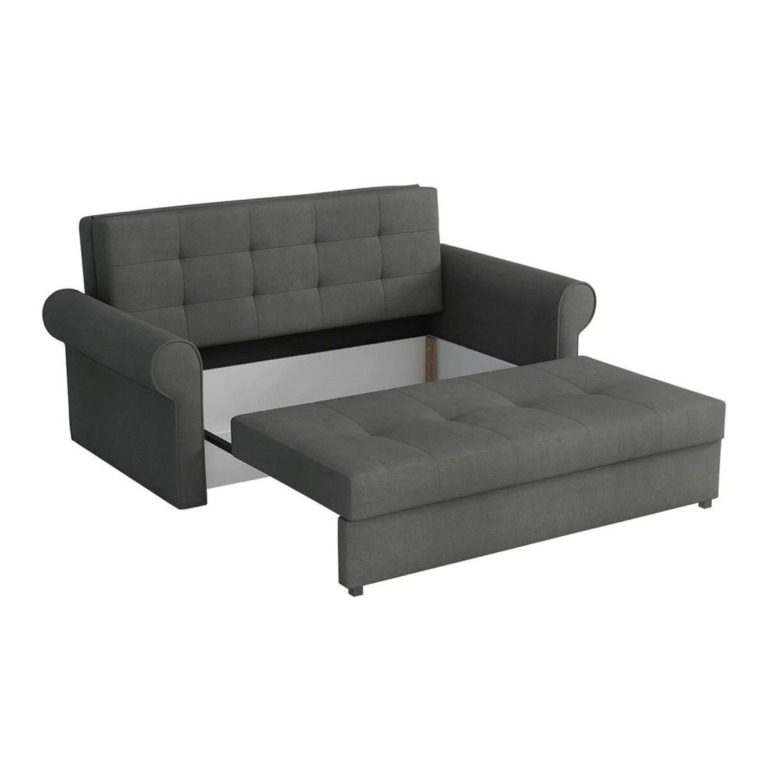 Canapé convertible 2 places beige MOBILIER 1 Columbus 129 (Mono 232)